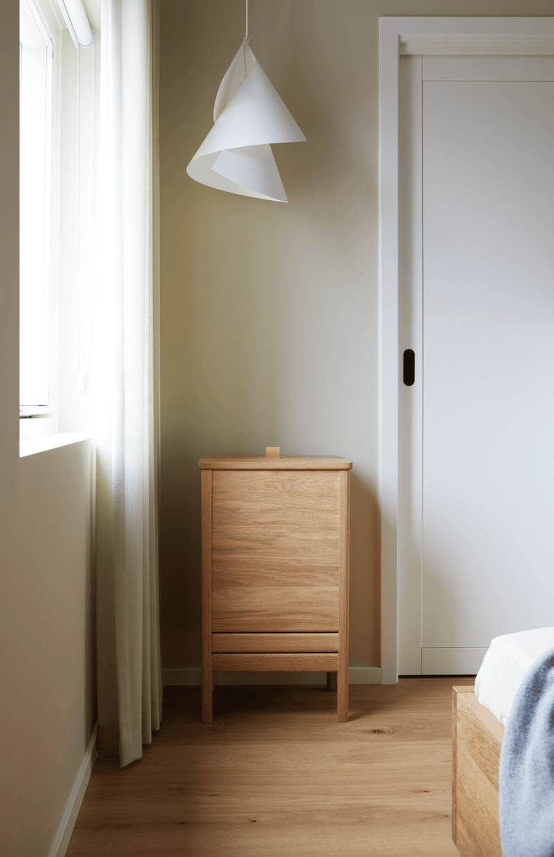 A Line Laundry Box - Form + Refine - Storage + Organization - Natural Oiled Oak - HORNE