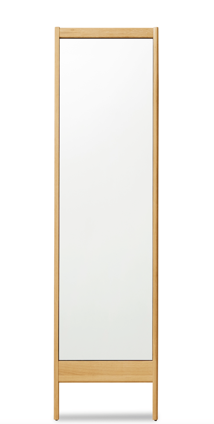 A Line Mirror - Form + Refine - Mirrors - Natural Oiled Oak - HORNE