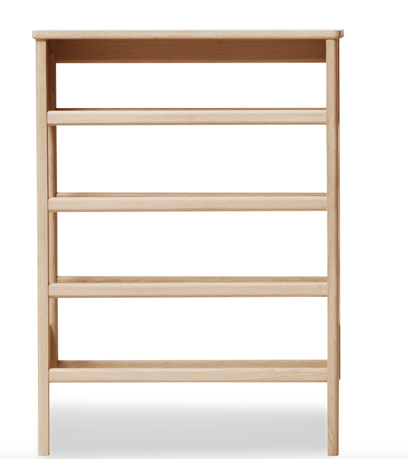 A Line Shoe Rack 72 - Form + Refine - Storage + Organization - Natural Oiled Oak - HORNE