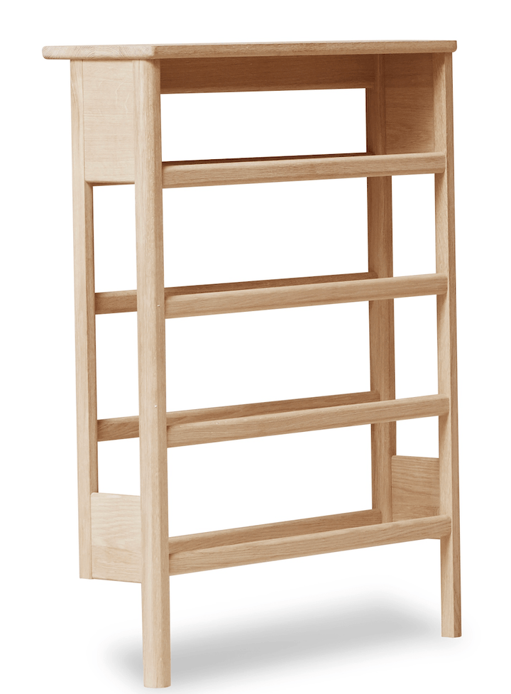 A Line Shoe Rack 72 - Form + Refine - Storage + Organization - White Oiled Oak - HORNE