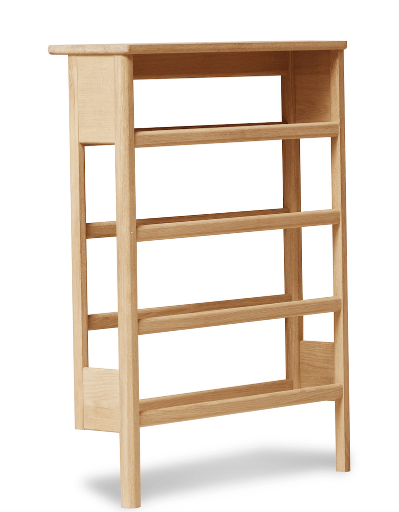 A Line Shoe Rack 72 - Form + Refine - Storage + Organization - Natural Oiled Oak - HORNE
