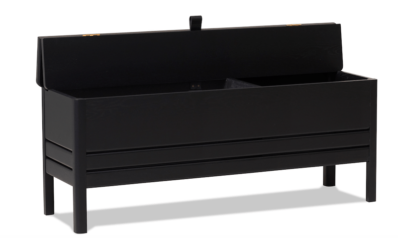 A Line Storagebench 111 - Form + Refine - Stools + Benches + Ottomans - Natural Oiled Oak - HORNE