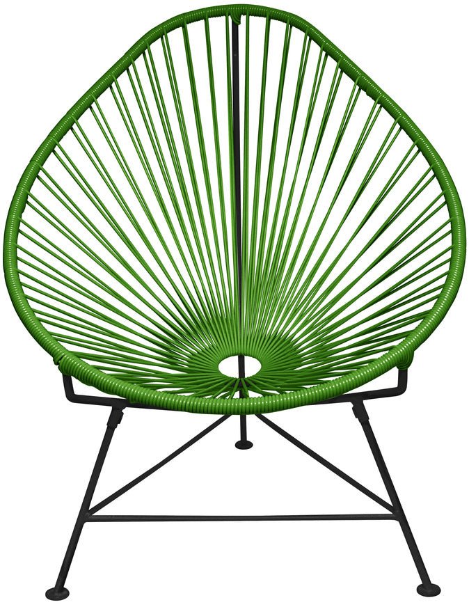 Acapulco Chair - Black Frame - Set of 2 - Innit Designs - Chairs - Cactus - HORNE