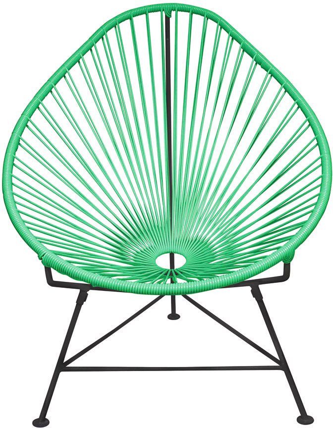 Acapulco Chair - Black Frame - Set of 2 - Innit Designs - Chairs - Mint - HORNE