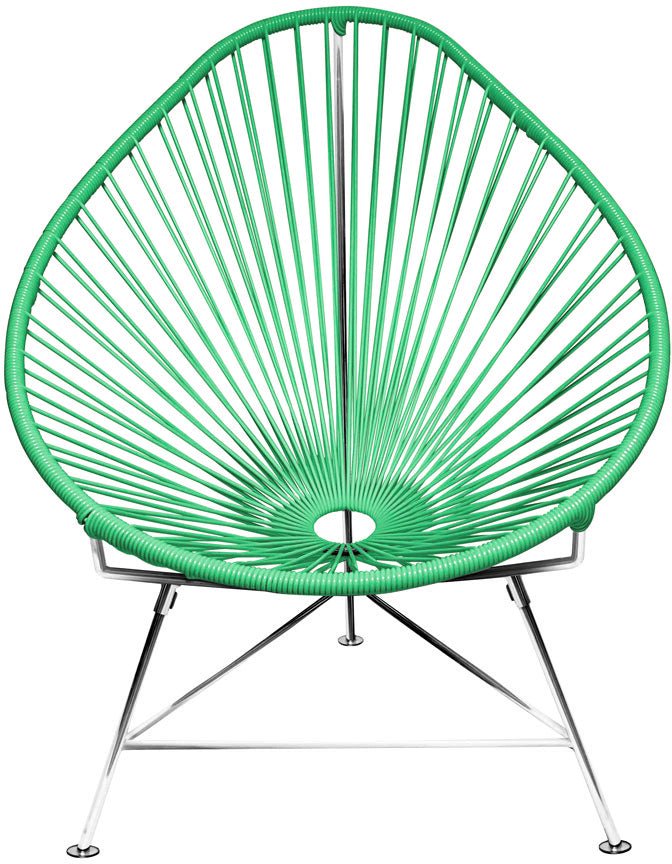 Acapulco Chair - Chrome Frame - Set of 2 - Innit Designs - Chairs - Mint - HORNE