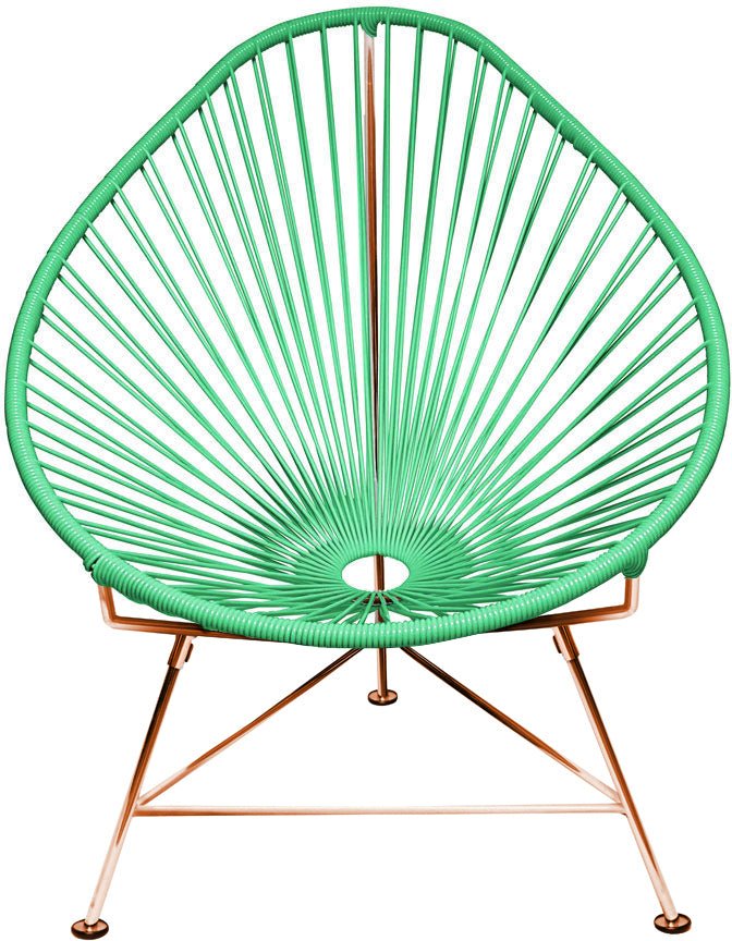 Acapulco Chair - Copper Base - Set of 2 - Innit Designs - Chairs - Mint - HORNE