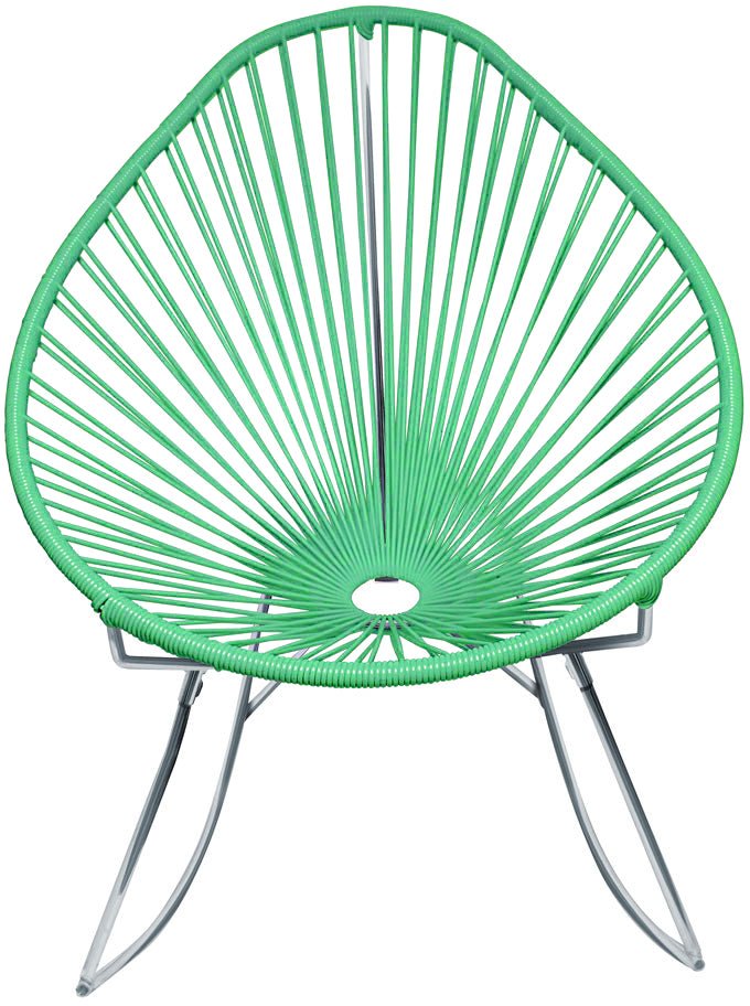 Acapulco Rocker - Chrome Base - Set of 2 - Innit Designs - Chairs - Mint - HORNE