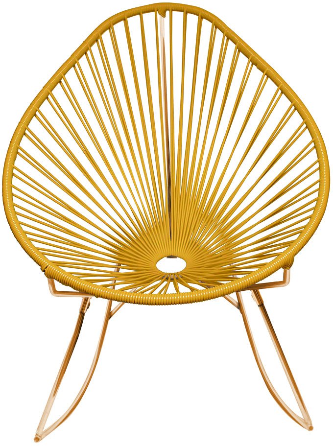 Acapulco Rocker - Copper Base - Set of 2 - Innit Designs - Chairs - Caramel - HORNE
