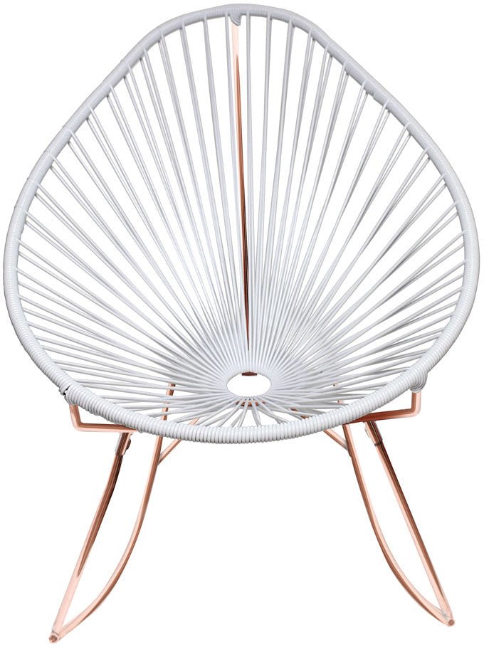 Acapulco Rocker - Copper Base - Set of 2 - Innit Designs - Chairs - Black - HORNE