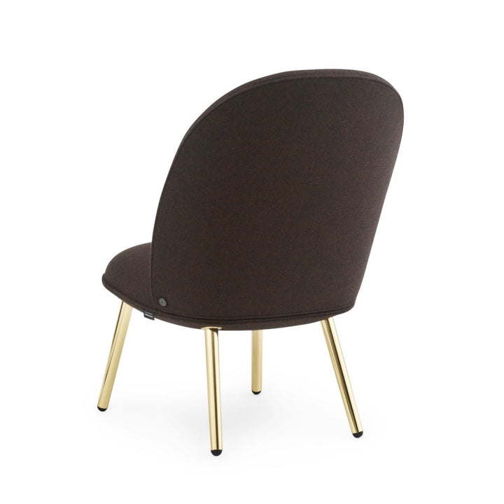 Ace Lounge Chair - Brass Legs - Normann Copenhagen - Chairs - Camira - Synergy - LDS19 - HORNE