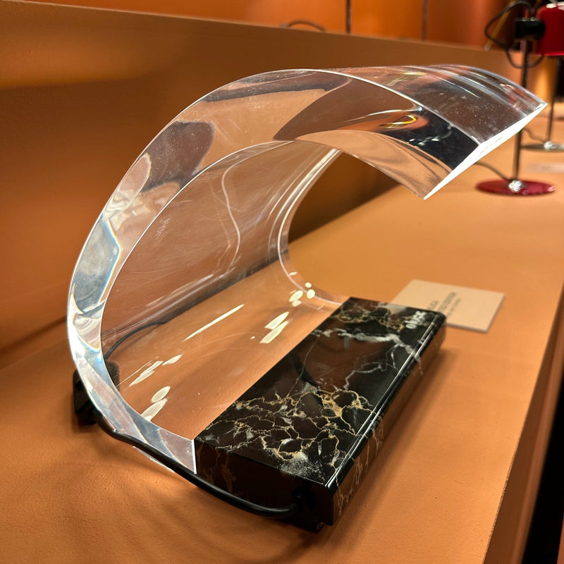 Acrilica Marble Table Lamp - Oluce - Table + Task - HORNE