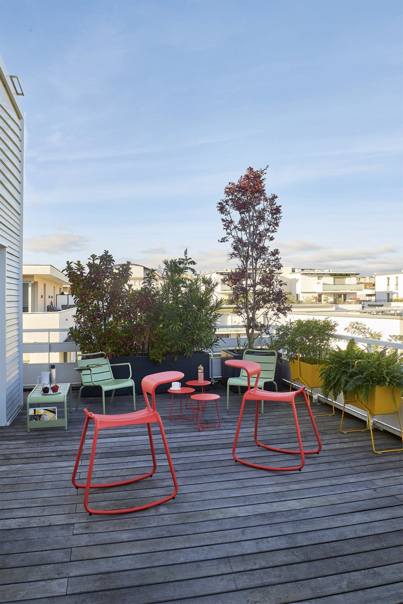 Adadesk Rocking Desk - Fermob - Outdoor Furniture - Acapulco Blue - HORNE