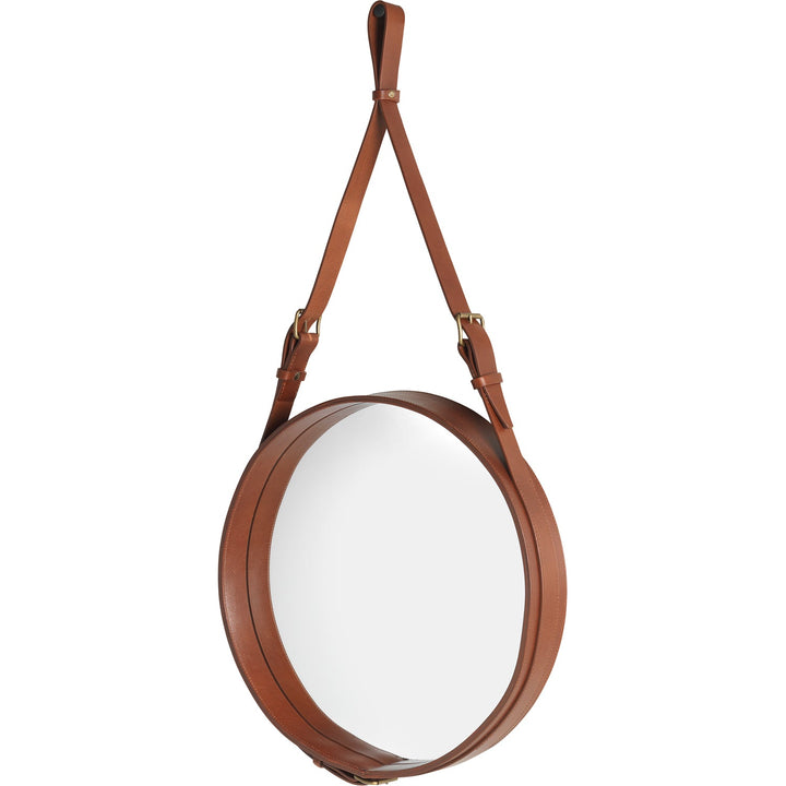 Adnet Mirror 45 - Tan
