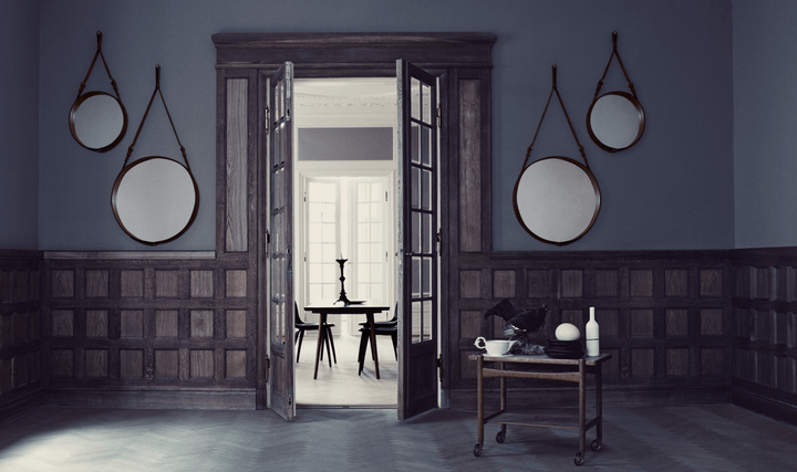 Adnet Mirror 58 - Gubi - Mirrors - Cream - HORNE