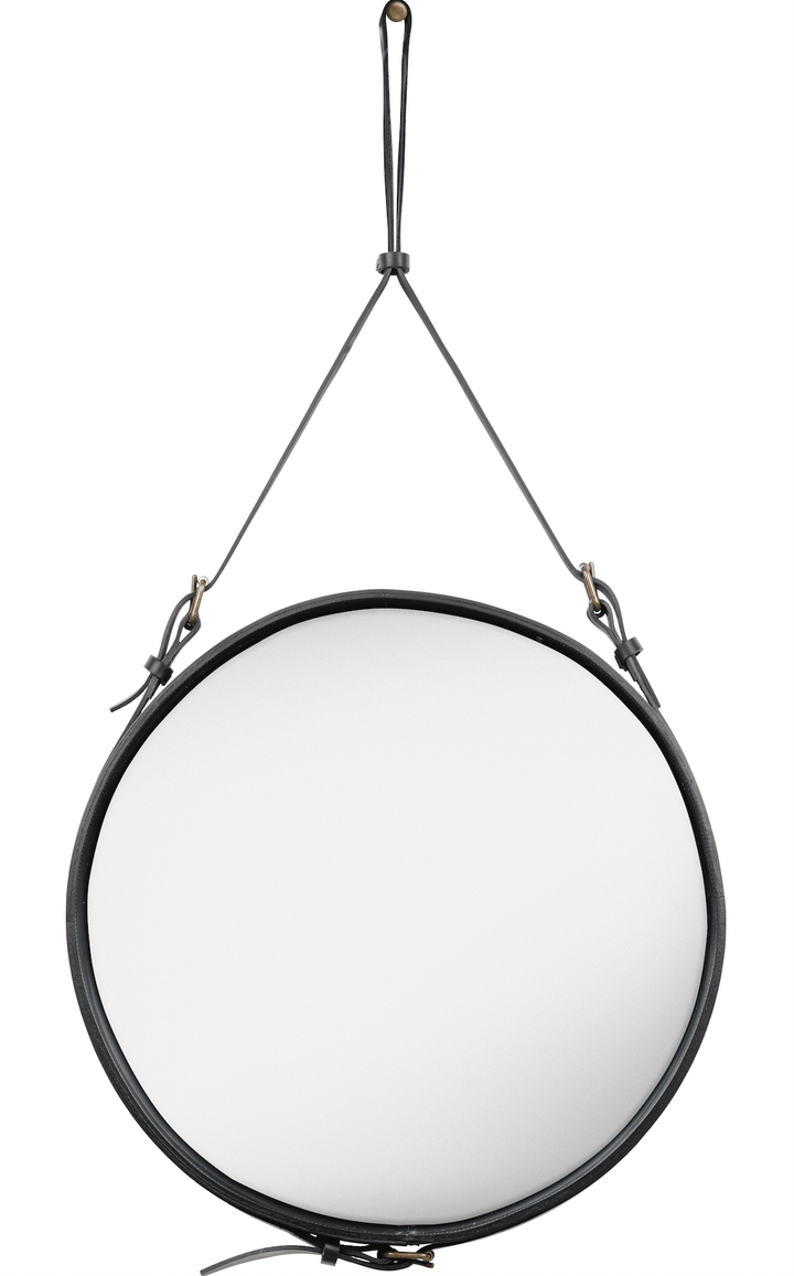 Adnet Mirror 58 - Gubi - Mirrors - Black - HORNE