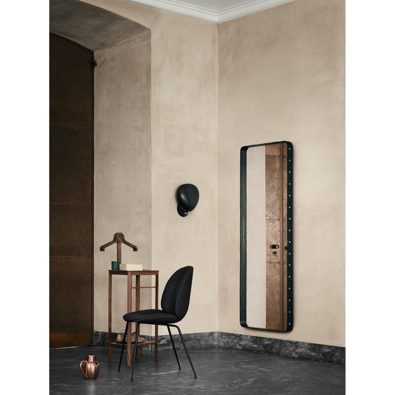 Adnet Rectangular Mirror 70x180 - Black