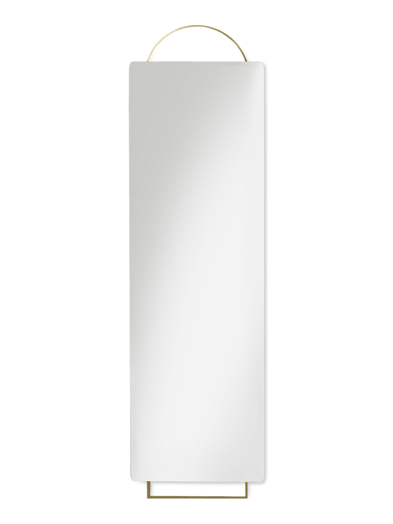 Adorn Mirror - Full Size - Ferm Living Mirrors - Black - HORNE