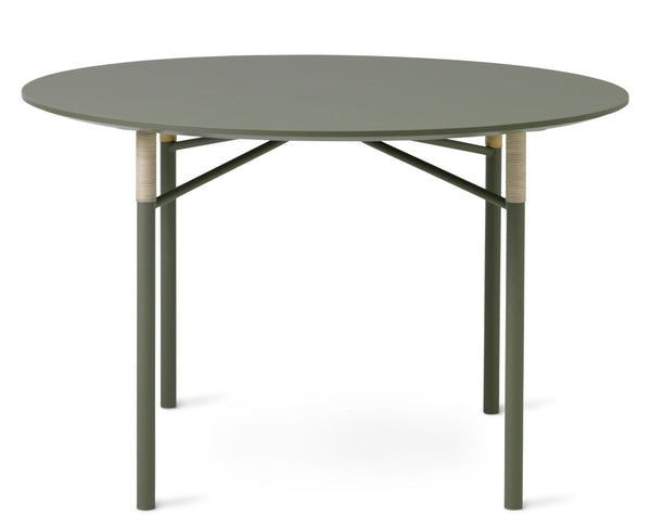 Affinity Dining Table - Round - Warm Nordic - Tables - Light Olive - HORNE