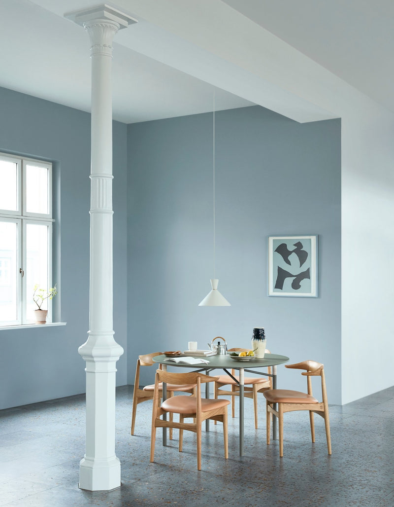 Affinity Dining Table - Round - Warm Nordic - Tables - Light Olive - HORNE