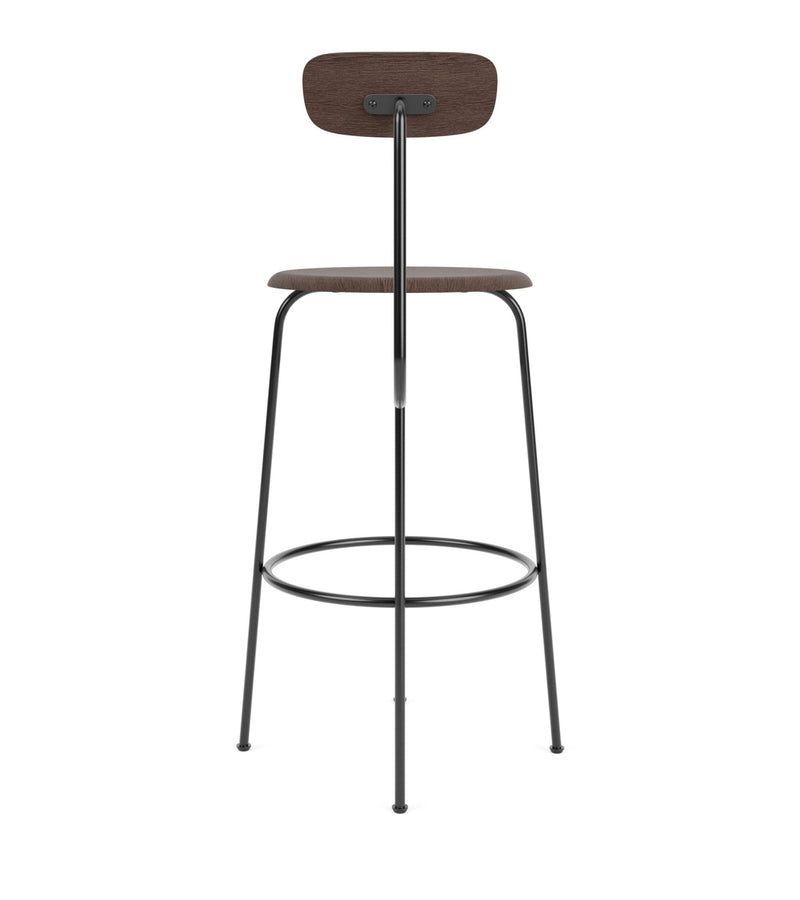 Afteroom Bar Chair - Audo Copenhagen - Chairs - Natural Oak/ Audo Boucle - Gold 06 - HORNE