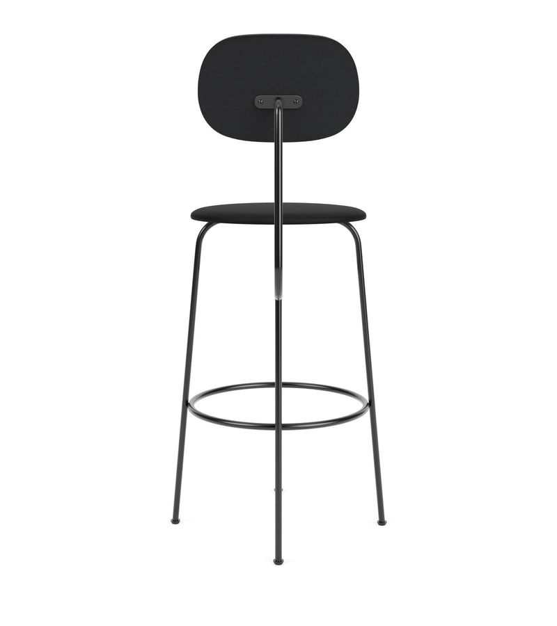 Afteroom Bar Chair Plus - Upholstered Seat - Audo Copenhagen - Chairs - Natural Oak/ Audo Boucle - Gold 06 - HORNE