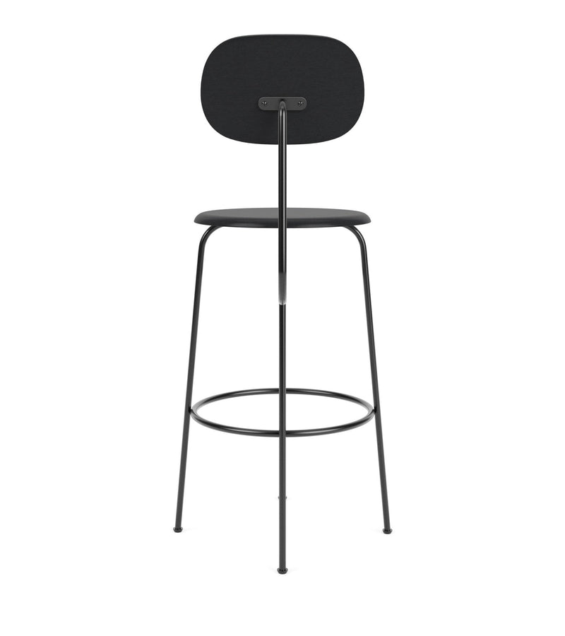 Afteroom Bar Chair Plus - Upholstered Seat - Audo Copenhagen - Chairs - Natural Oak/ Audo Boucle - Gold 06 - HORNE