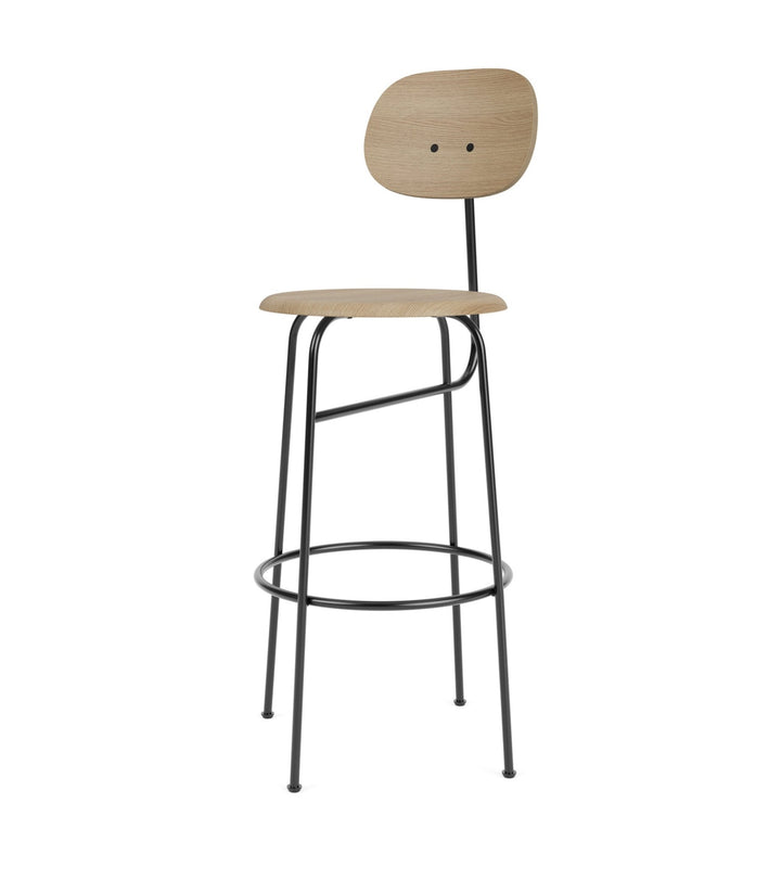 Afteroom Bar Chair Plus - Upholstered Seat - Audo Copenhagen - Chairs - Natural Oak/ No Upholstery - HORNE