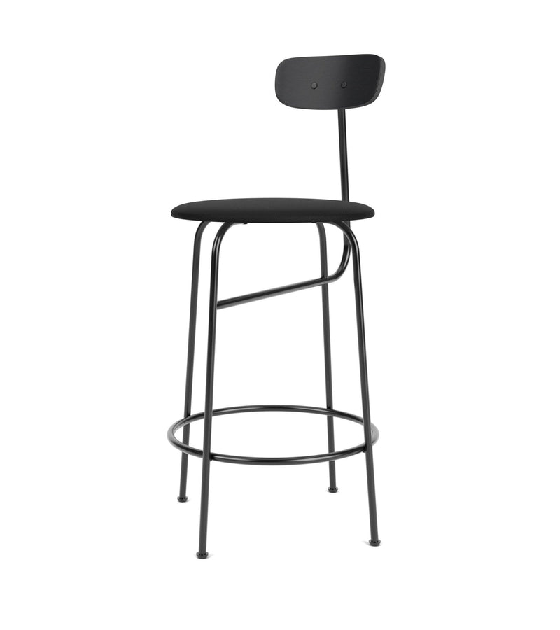 Afteroom Counter Chair - Audo Copenhagen - Chairs - Natural Oak/ Audo Boucle - Gold 06 - HORNE