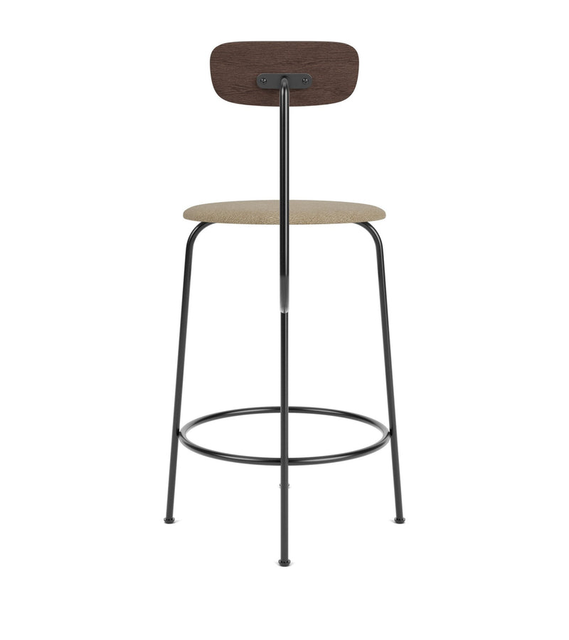 Afteroom Counter Chair - Audo Copenhagen - Chairs - Natural Oak/ Audo Boucle - Gold 06 - HORNE