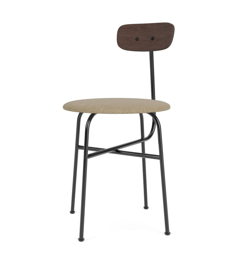 Afteroom Dining Chair - Audo Copenhagen - Chairs - Natural Oak/ Audo Boucle - Gold 06 - HORNE