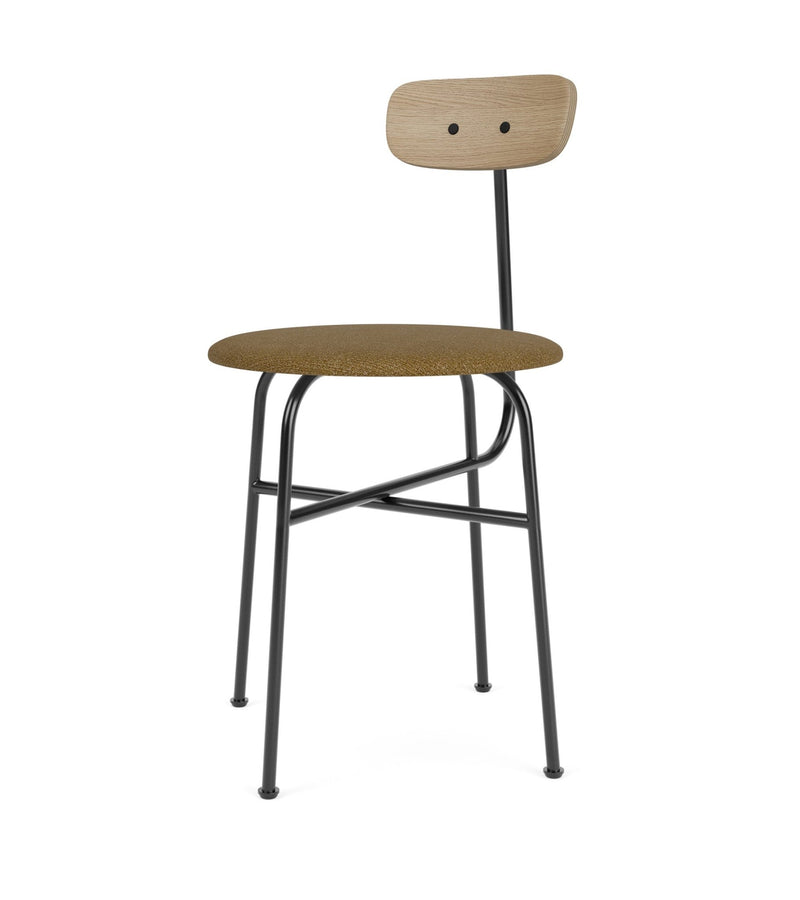 Afteroom Dining Chair - Audo Copenhagen - Chairs - Natural Oak/ Audo Boucle - Gold 06 - HORNE