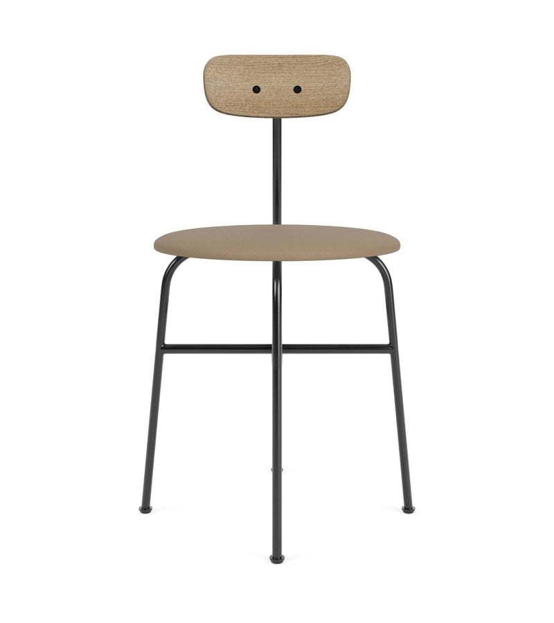 Afteroom Dining Chair - Audo Copenhagen - Chairs - Natural Oak/ Audo Boucle - Gold 06 - HORNE