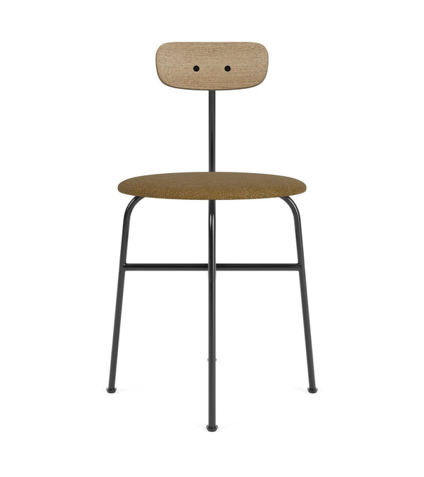 Afteroom Dining Chair - Audo Copenhagen - Chairs - Natural Oak/ Audo Boucle - Gold 06 - HORNE