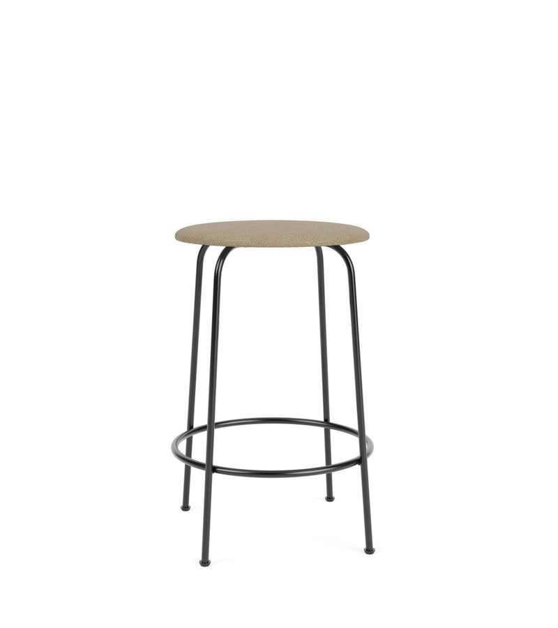 Afteroom Stool - Audo Copenhagen - Stools + Benches + Ottomans - Counter Height - Audo Boucle - Gold 06 - HORNE