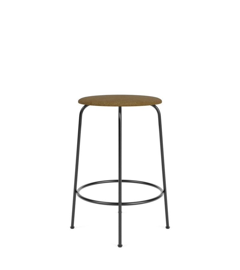 Afteroom Stool - Audo Copenhagen - Stools + Benches + Ottomans - Counter Height - Audo Boucle - Gold 06 - HORNE