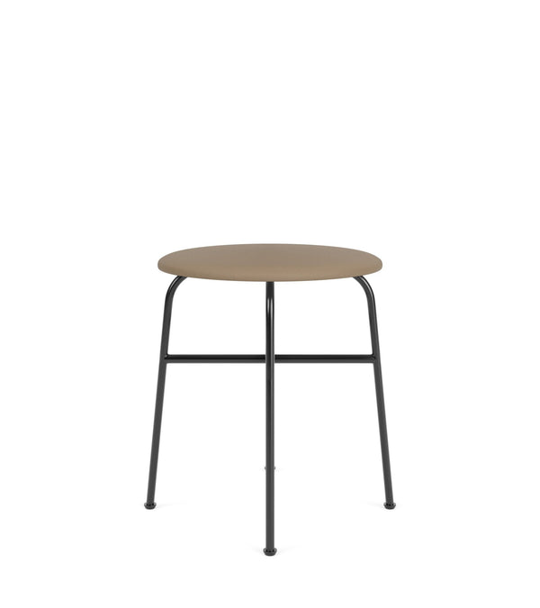 Afteroom Stool - Audo Copenhagen - Stools + Benches + Ottomans - Dining Height - Sierra Leather - Stone 1611 - HORNE