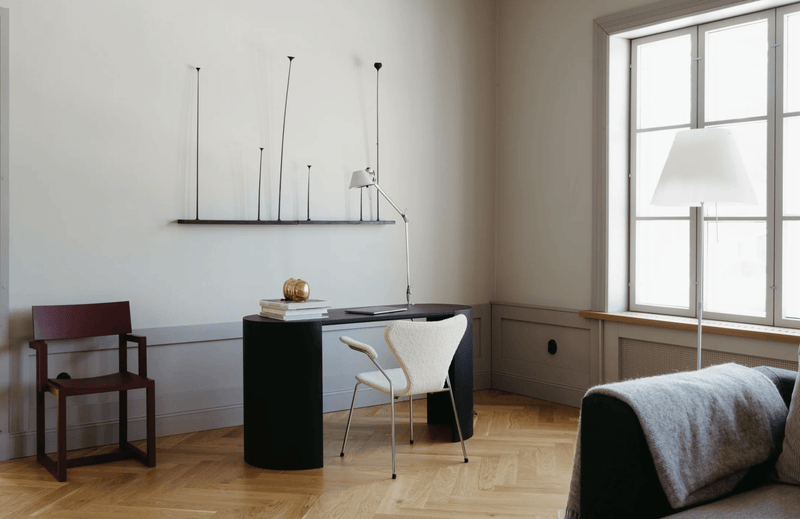 Airisto Work Desk - Made By Choice - Desks - Black - HORNE