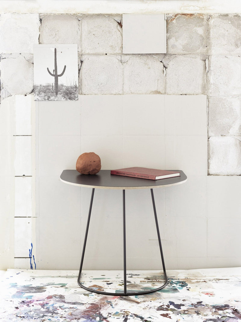 Airy Coffee Table - Half - Muuto - Tables + Desks - Black - HORNE