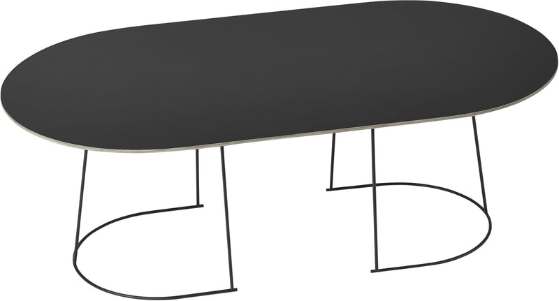 Airy Coffee Table - Large - Muuto - Tables + Desks - Black - HORNE