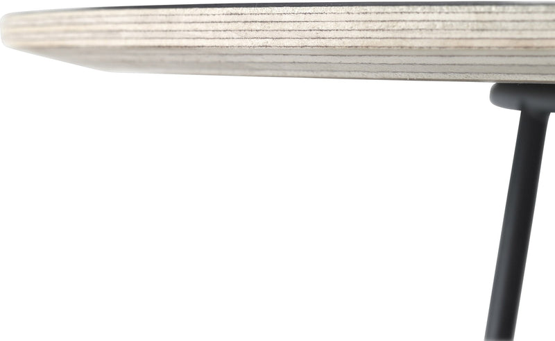 Airy Coffee Table - Medium - Muuto - Tables + Desks - Black - HORNE