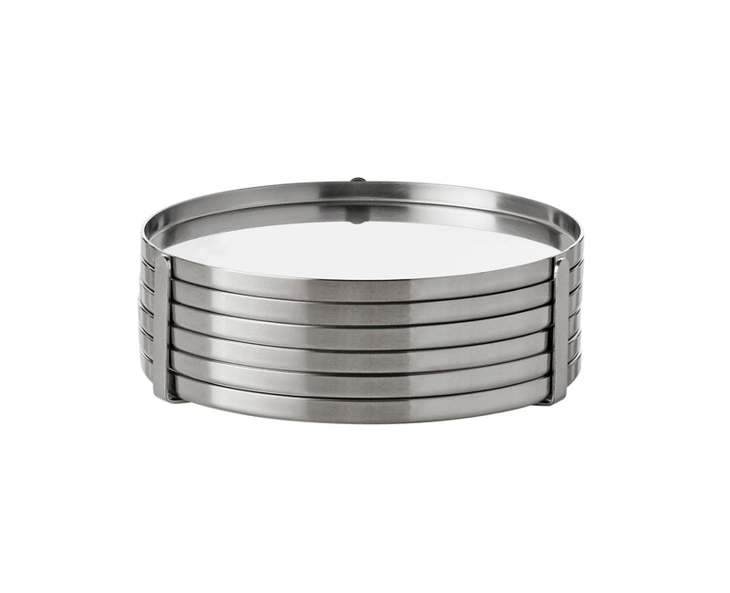 AJ Coasters - Set of 6 - Stelton - Barware - HORNE