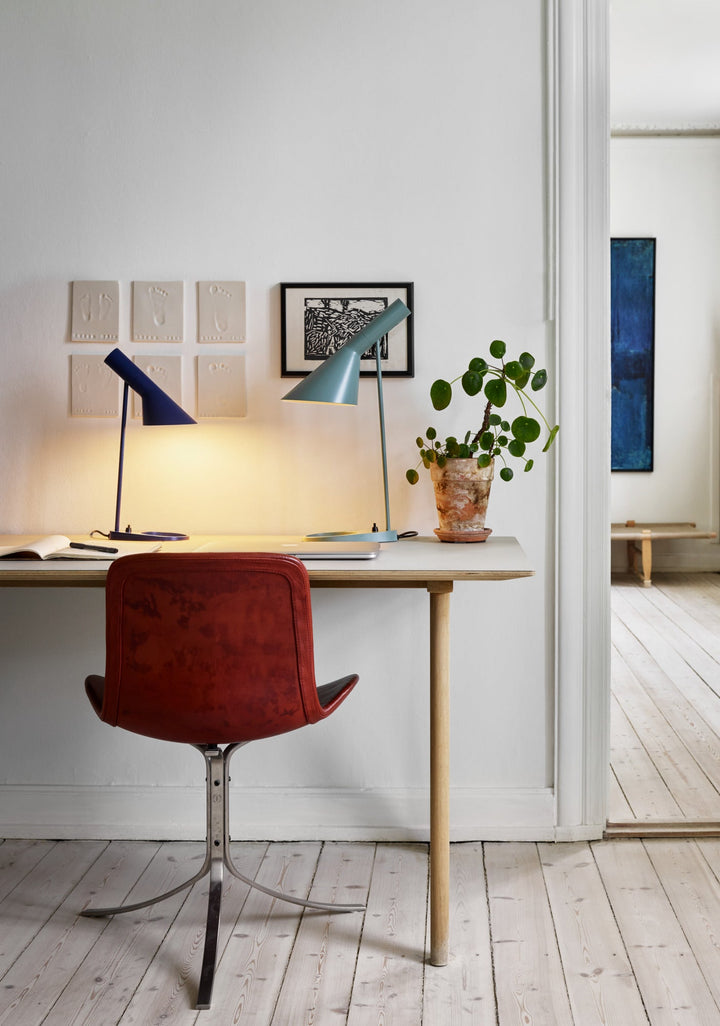AJ Mini Table Lamp - Louis Poulsen - Table + Task - Soft Lemon - HORNE