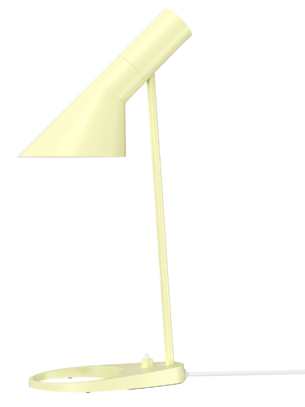 AJ Mini Table Lamp - Louis Poulsen - Table + Task - Soft Lemon - HORNE