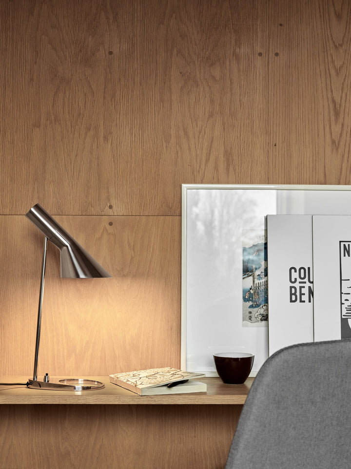 AJ Mini Table Lamp - Louis Poulsen - Table + Task - Soft Lemon - HORNE