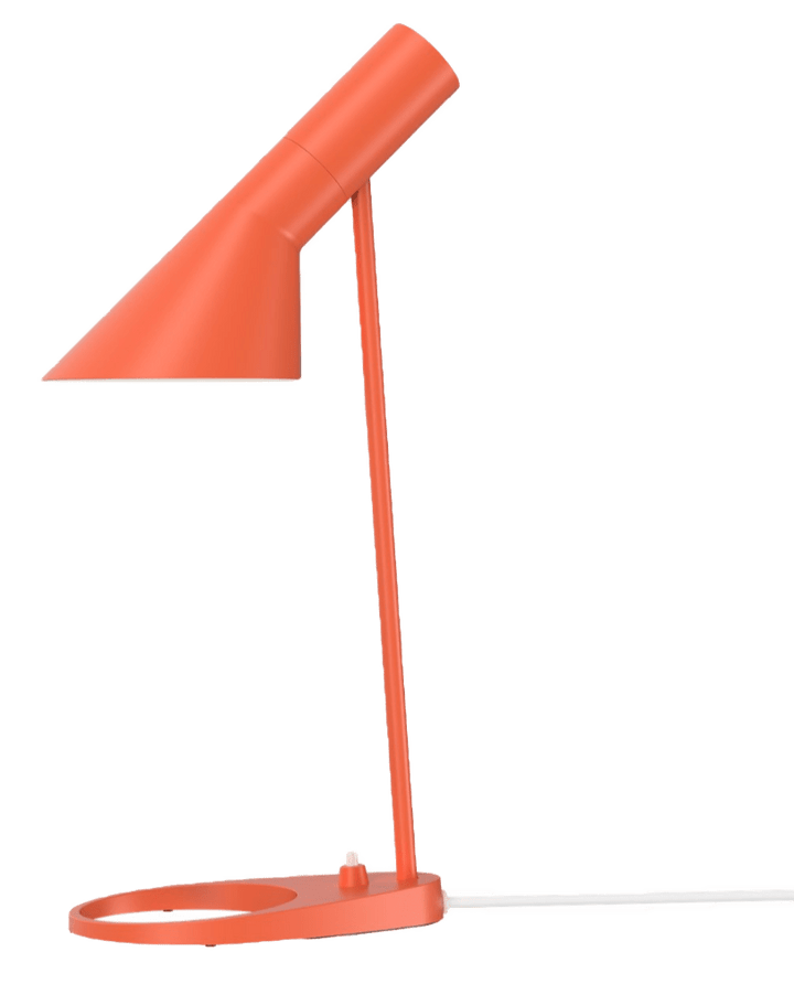 AJ Mini Table Lamp - Louis Poulsen - Table + Task - Electric Orange - HORNE