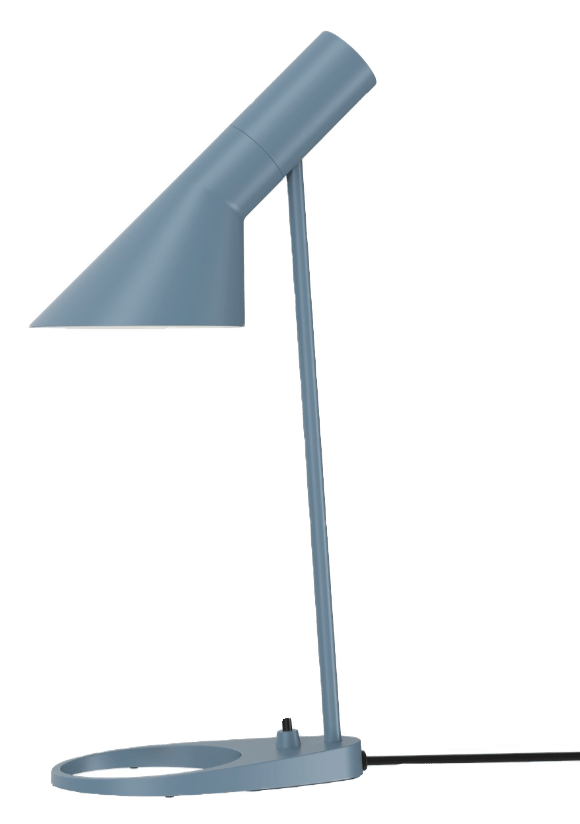AJ Mini Table Lamp - Louis Poulsen - Table + Task - Dusty Blue - HORNE