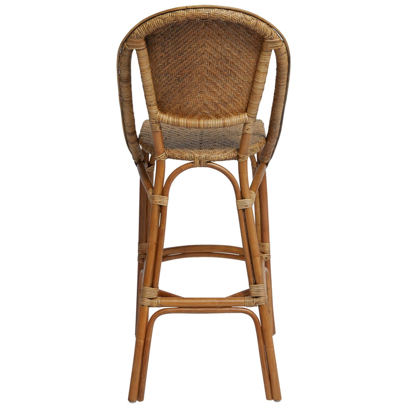 Alanis Rattan Bar Stool by Sika