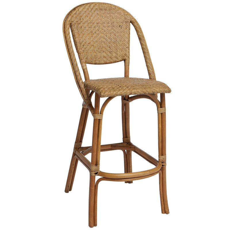 Alanis Rattan Bar Stool by Sika