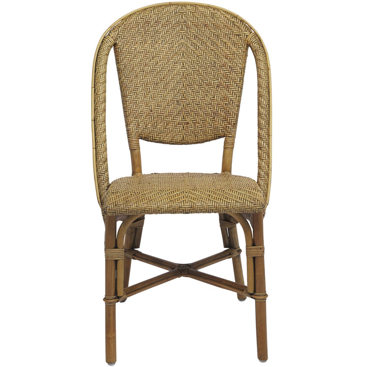 Alanis Rattan Dining Side Chair - Sika Design - Stools + Benches + Ottomans - Natural - HORNE