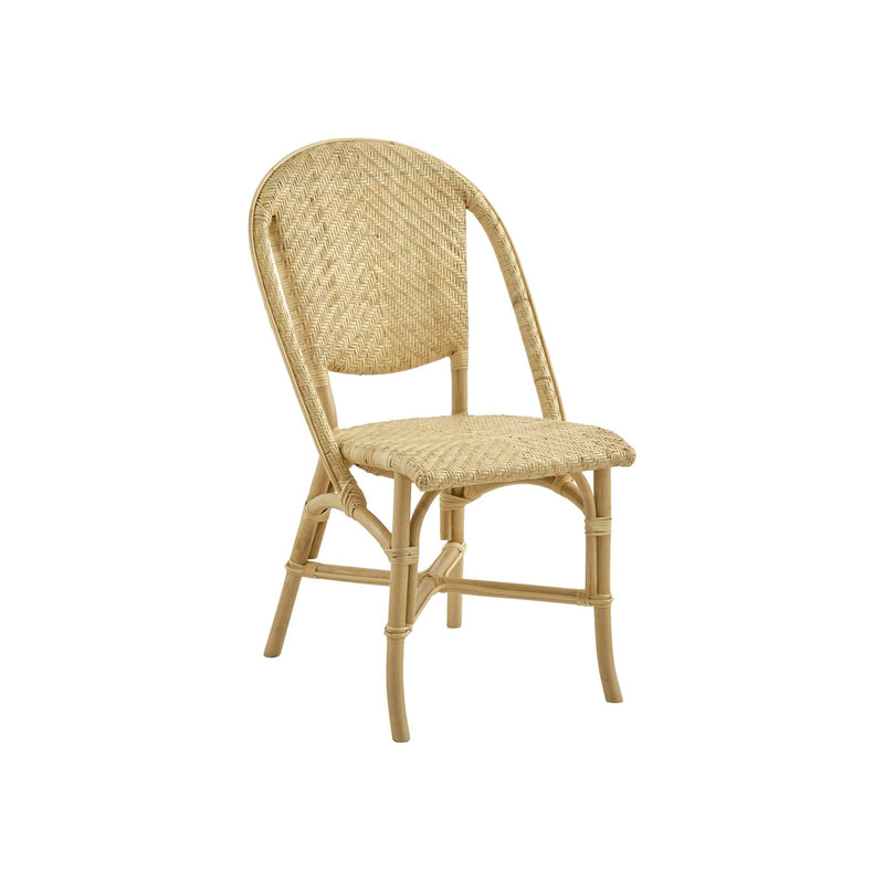 Alanis Rattan Dining Side Chair - Sika Design - Stools + Benches + Ottomans - Antique - HORNE